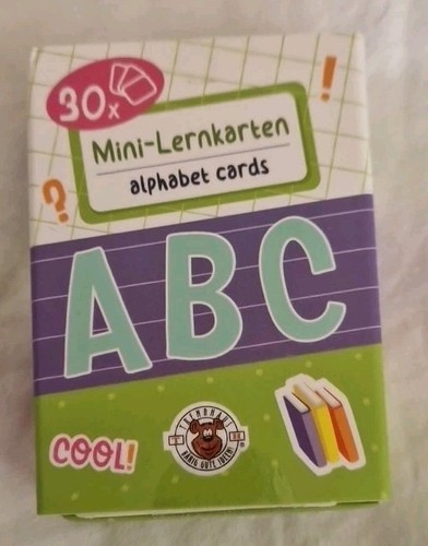 Abc mini lernkarten alphabet - abc, mini-lernkarten