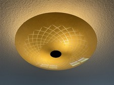 Teller - Deckenlampe 40er Jahre Original Art Deco Design