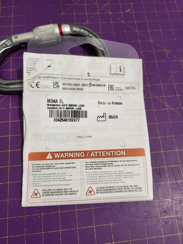 Petzl screw lock - am'd, screw-lock