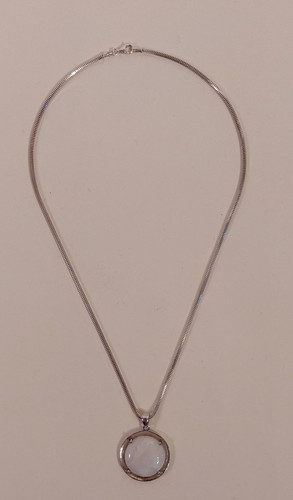 Silberkette mit anhänger - mit,