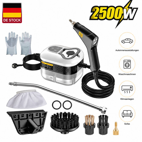 Hochdruck dampfreiniger 2500w - hochdruck,