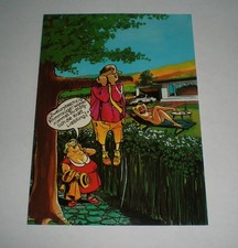 Alte AK Scherzkarte, Gaudikarte, Humor, Klimmzüge für Sicht / Top!