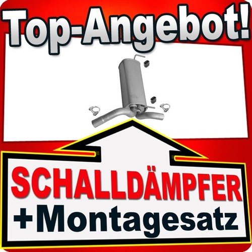 Mittelschalldämpfer für opel - mittelschalldämpfer,
