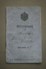 Militärpaß Hannover IR 77