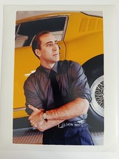 NICOLAS CAGE FERRARI - HELMUT NEWTON ORIGINAL FOTO - HOLLYWOOD 1996