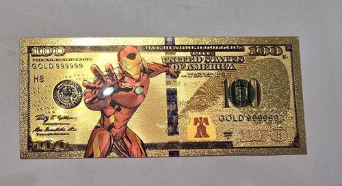 100 dollar banknote goldfolie - 100,