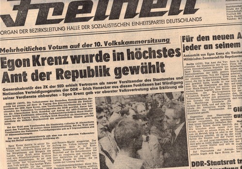 Ddr zeitung freiheit halle - ddr,
