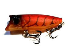 Bassday Wanderlei Popper, Topwater, Oberflächenköder, 6 cm, Floating