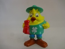 Sammel & Spielfigur " Bauernhoftiere " Küken als Urlauber mit Fernglas