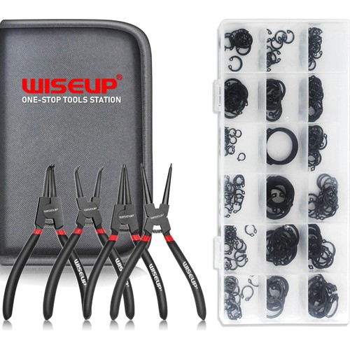 Sicherungsringzangen 170mm set - sicherungsringzangen,