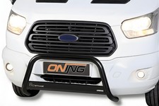 Frontbügel Edelstahl SCHWARZ