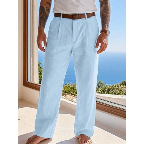 Mid waist herren leinen - waist,