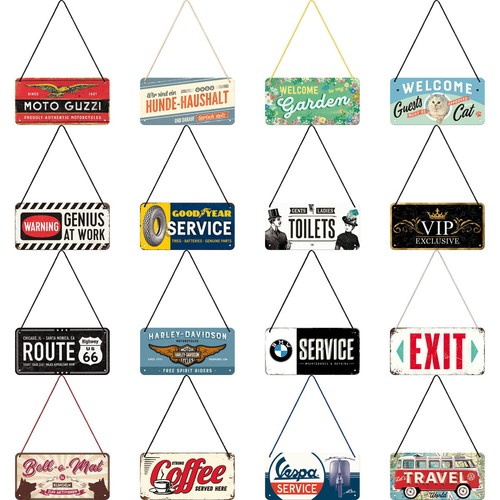 Nostalgic art türschild - -,