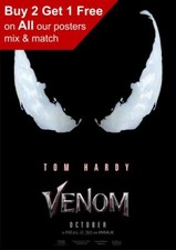 Venom Movie Teaser Poster A5