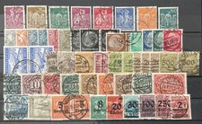 Deutsches Reich Lot Sammlung gestempelt