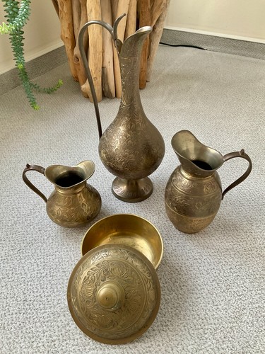 Messing vasen - 🇮🇳,