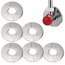 6x Heizungsrohr Rosette