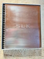 Mercedes SLK  Alu Einband Ringbuch ca. 32 x 28 cm Prospekt