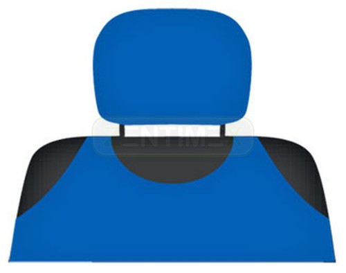 Kopfstützenbezüge blau kop - kopfstützenbezüge,