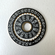 Tagesscheibe und Datumscheibe - Englisch - ETA Valjoux 7750 - Swiss Made - Disc