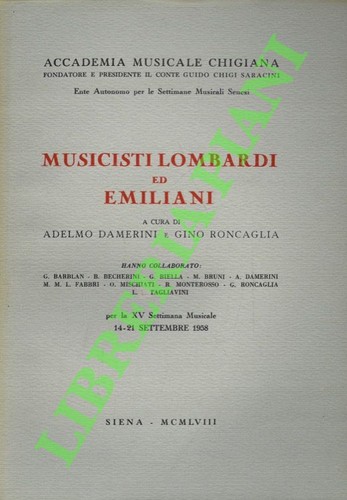 Damerini adelmo roncaglia - (damerini,