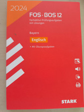 STARK Fachabiturprüfung FOS/BOS 12 Bayern 2024 - Englisch