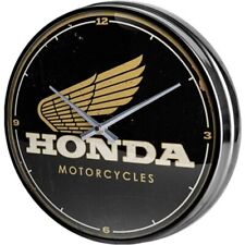 Honda Nostalgie Wanduhr Glas