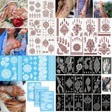 Spitze Rose Henna Tattoo