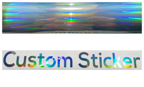 Silber hologramm neo chrom - hologramm,