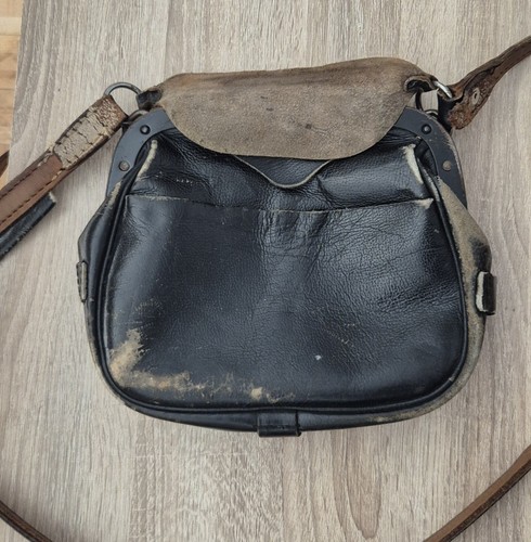 Alte leder posttasche - leder,