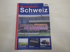 Zeitschrift Modellbahn Schweiz Ausgabe 26 Dezember 2023 Offene Hochbordwagen CH