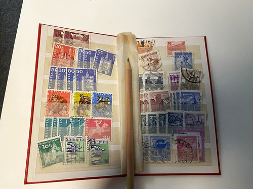 Schaubek einsteckbuch rot mit - rot,