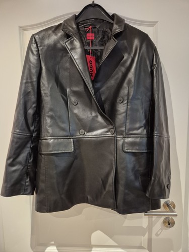Hugo boss lederjacke - hugo,