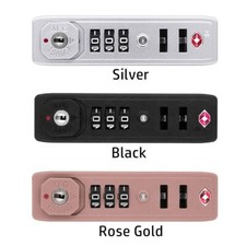 Gepäck-Zollschloss TSA007 Safely Code Lock 3-stelliges Zahlenschloss