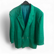 IGI Sakko Gr 52 Leinen Sakko Herren Made in Italy Sommerjacke Hellgrün Elegant