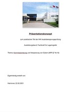 AEVO Ausbildereignungsprüfung IHK Handout/Konzept + Präsentation