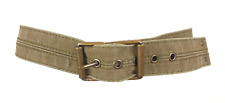 K82) ENERGIE Damen Gürtel Gr. 36 Stoffgürtel Neu Khaki Militär