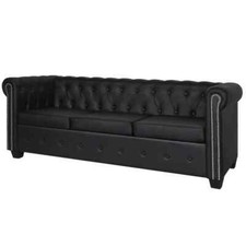 Chesterfield Sofa Kunstleder