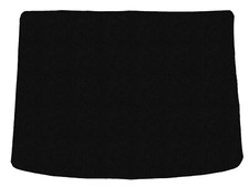 Schwarz Kofferraumteppich