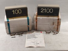 2 Stück Boselli Klappzahlenuhr Modell - ICON 30 - 70er Jahre mit org. Verpackung