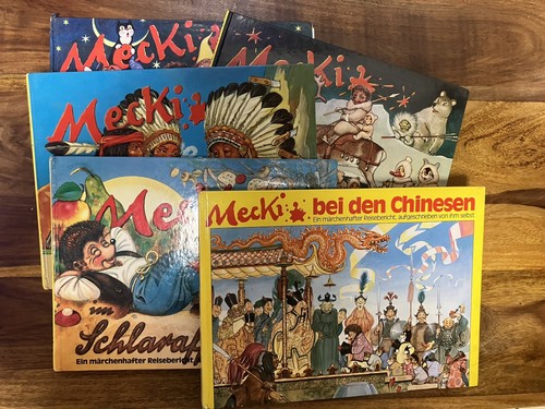 Mecki bücher gebundene - 5,