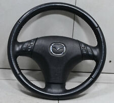 MAZDA 6 Limousine GG Bj 2006 3 Speichen Leder Lenkrad GS120-00720 #68180-B645