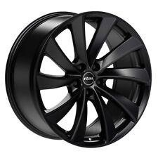 4xTesla Y Performance Alufelgen 9.5x20 5x114.3 et37 racing schwarz Rial Lugano