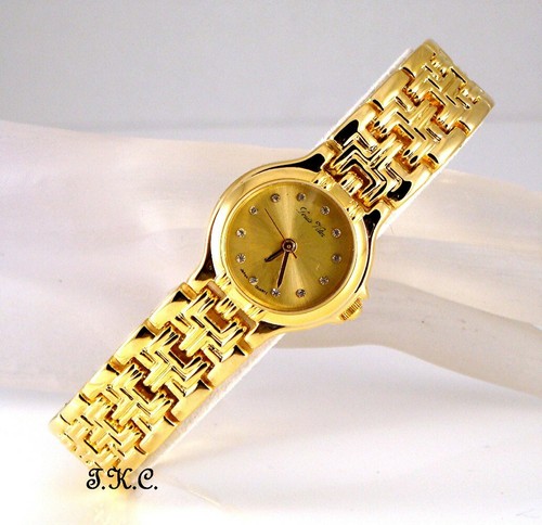 18k vergoldet ziegel design - vergoldet,