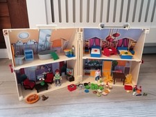 Playmobil ❤️ Konvolut Mitnehm Puppenhaus aus 5167 möbliert Küche Wohnzimmer Bad