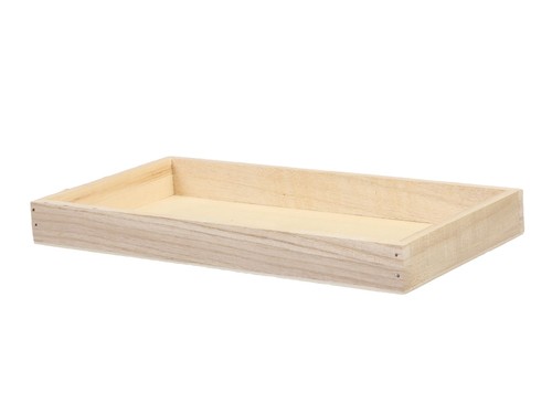 Holz tablett rechteckig - holz,