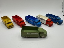 Lego Konvolut 6x Mercedes Benz LKW Koffer HO 1950er 1/87