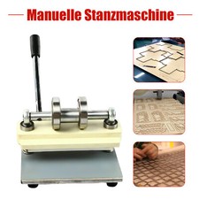 Manual Stanzmaschine Leder
