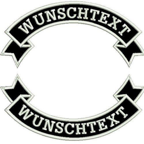 Rückenpatch aufnäher set - rÜckenpatch,