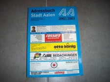 Adressbuch Stadt Aalen